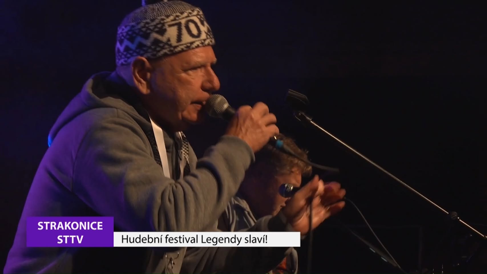 Hudební festival Legendy slaví v panské zahradě se uskutečnil u příležitosti 70 let
